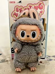 Parvluxe Labubu Doll 12cm Plush Character Toy | Cute Soft Stuffed Labubu Figure Key Chain